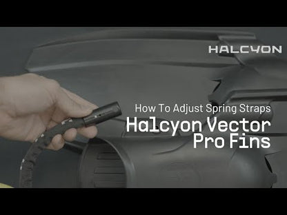Halcyon Vector Pro Dive Fins with weights