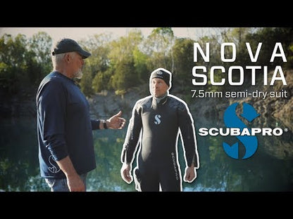 Scubapro Nova Scotia 半干式潜水衣带兜帽 - 7.5 毫米 - 男式