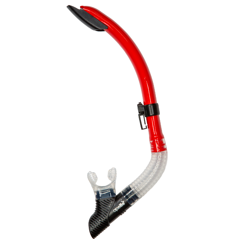 Apollo SV Dry Flex Silicone Dive Snorkel