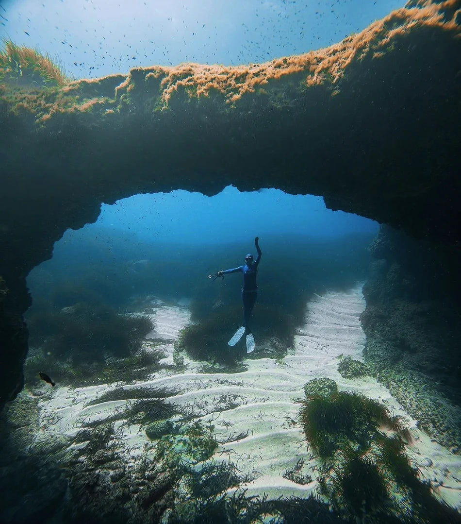 DiveR - White Coral by SDF Australia Free Diving Fin Blades