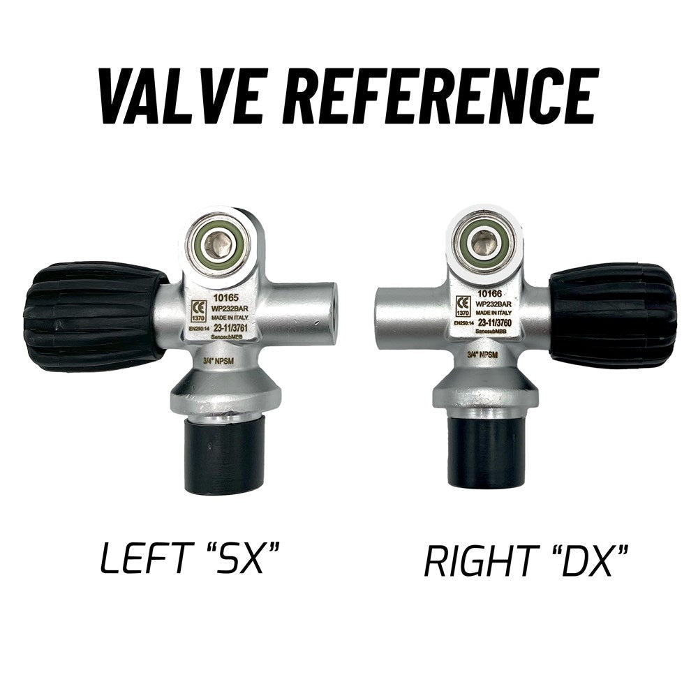 San-o-sub Air Tank/ Cylinder Valve - Infinity DiveSan-o-sub Air Tank/ Cylinder ValveSan-o-sub