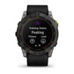 Garmin Enduro™ 2 Carbon Grey DLC Titanium with Black UltraFit Nylon Strap