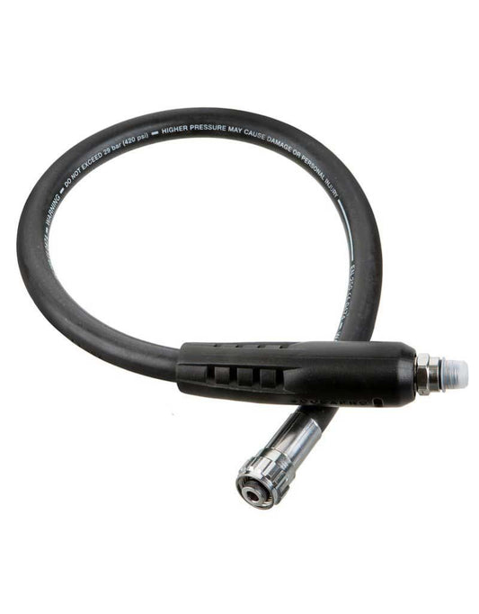 Scubapro Black Rubber Regulator Low Pressure Hose - Infinity DiveScubapro Black Rubber Regulator Low Pressure HoseScubapro