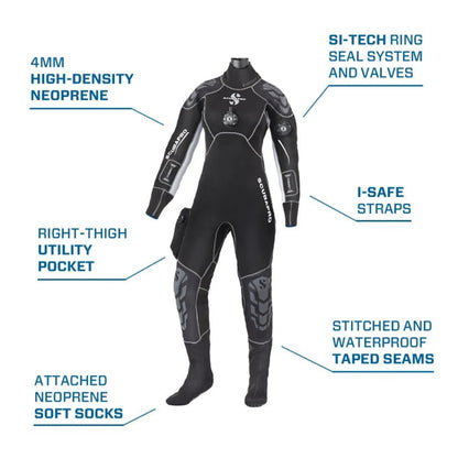 Scubapro Everdry 4mm Drysuit - Women - Infinity DiveScubapro Everdry 4mm Drysuit - WomenScubapro