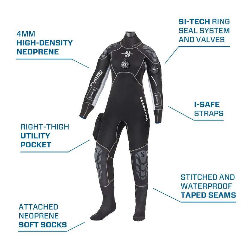 Scubapro Everdry 4mm Drysuit - Women - Infinity DiveScubapro Everdry 4mm Drysuit - WomenScubapro
