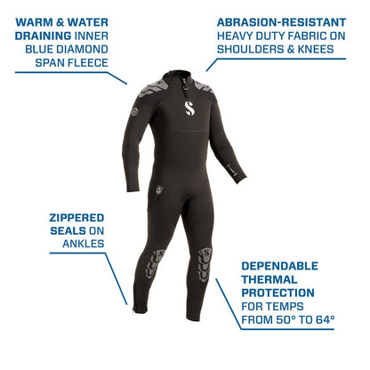Scubapro Everflex Yulex Wetsuit 5/4mm - Men - Infinity DiveScubapro Everflex Yulex Wetsuit 5/4mm - MenScubapro