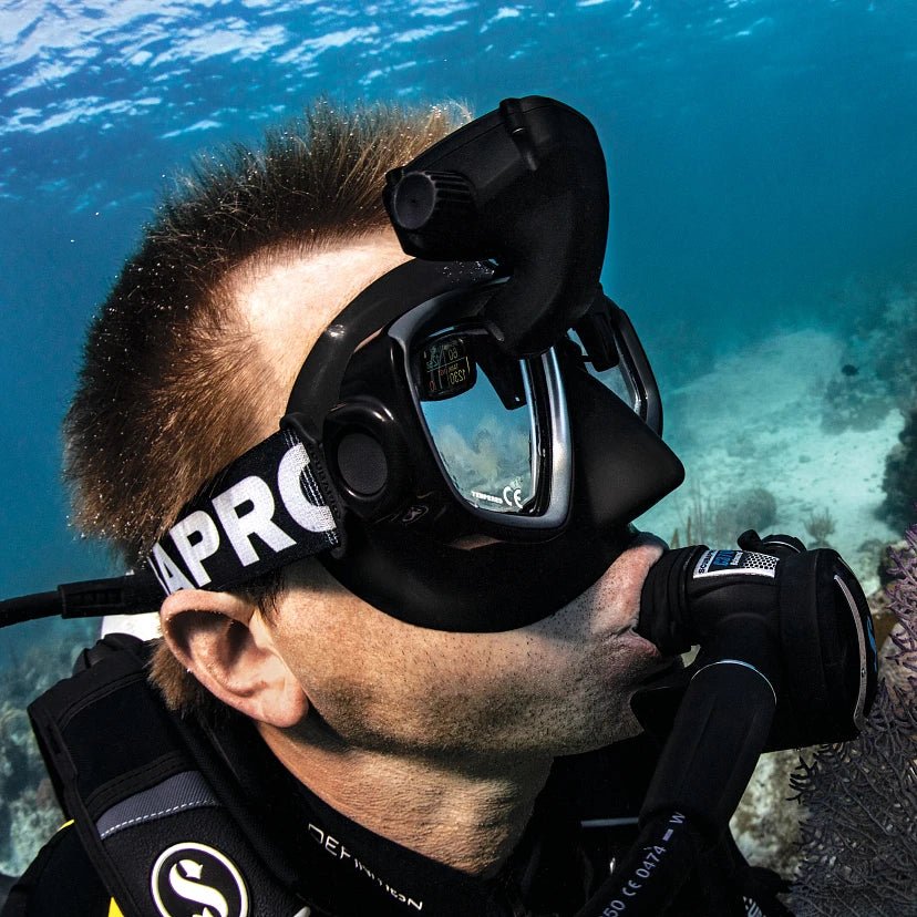 Scubapro Galileo HUD Mask - mounted Dive Computer with Smart Pro Transmitter - Infinity DiveScubapro Galileo HUD Mask - mounted Dive Computer with Smart Pro TransmitterScubapro