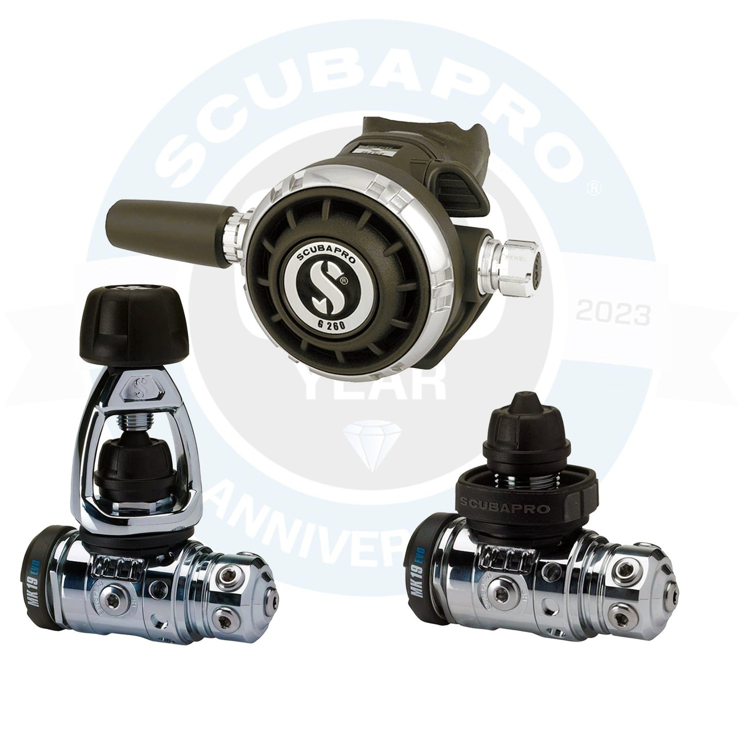 Scubapro MK19 Evo/ G260 Regulator Set - Infinity DiveScubapro MK19 Evo/ G260 Regulator SetScubapro