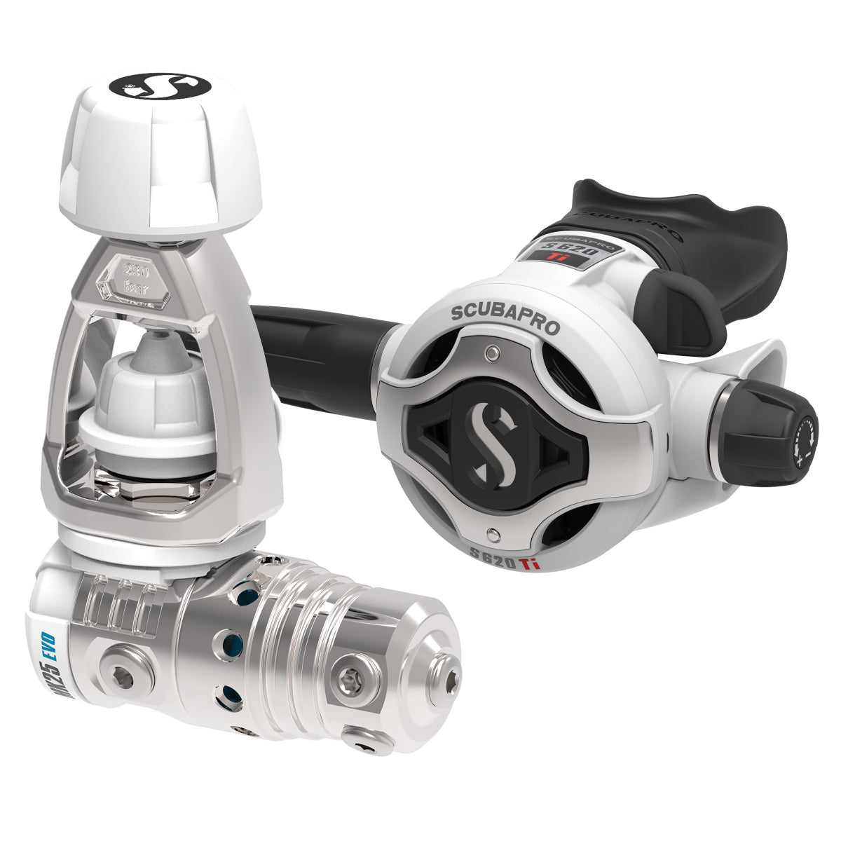 Scubapro MK25 Evo /S620Ti White Special Edition - Infinity DiveScubapro MK25 Evo /S620Ti White Special EditionScubapro