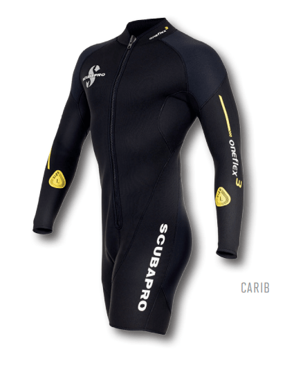 Scubapro Oneflex Carib Front Zip Shortie Wetsuit - 5mm - Infinity DiveScubapro Oneflex Carib Front Zip Shortie Wetsuit - 5mmScubapro