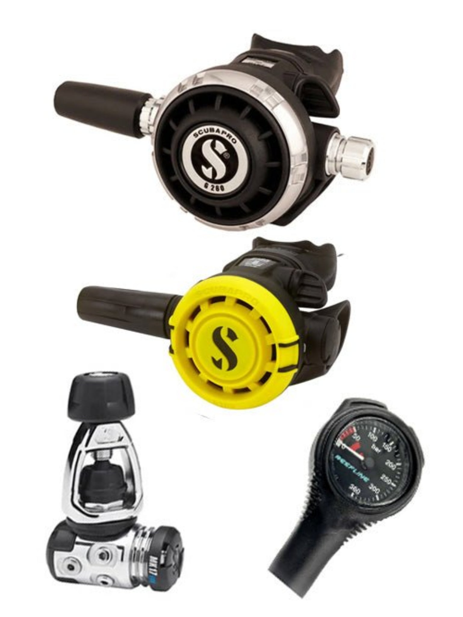 Scubapro Regulator Set: MK17 Evo2 | G260 | Octopus + Free Cressi SPG - Infinity DiveScubapro Regulator Set: MK17 Evo2 | G260 | Octopus + Free Cressi SPGScubapro
