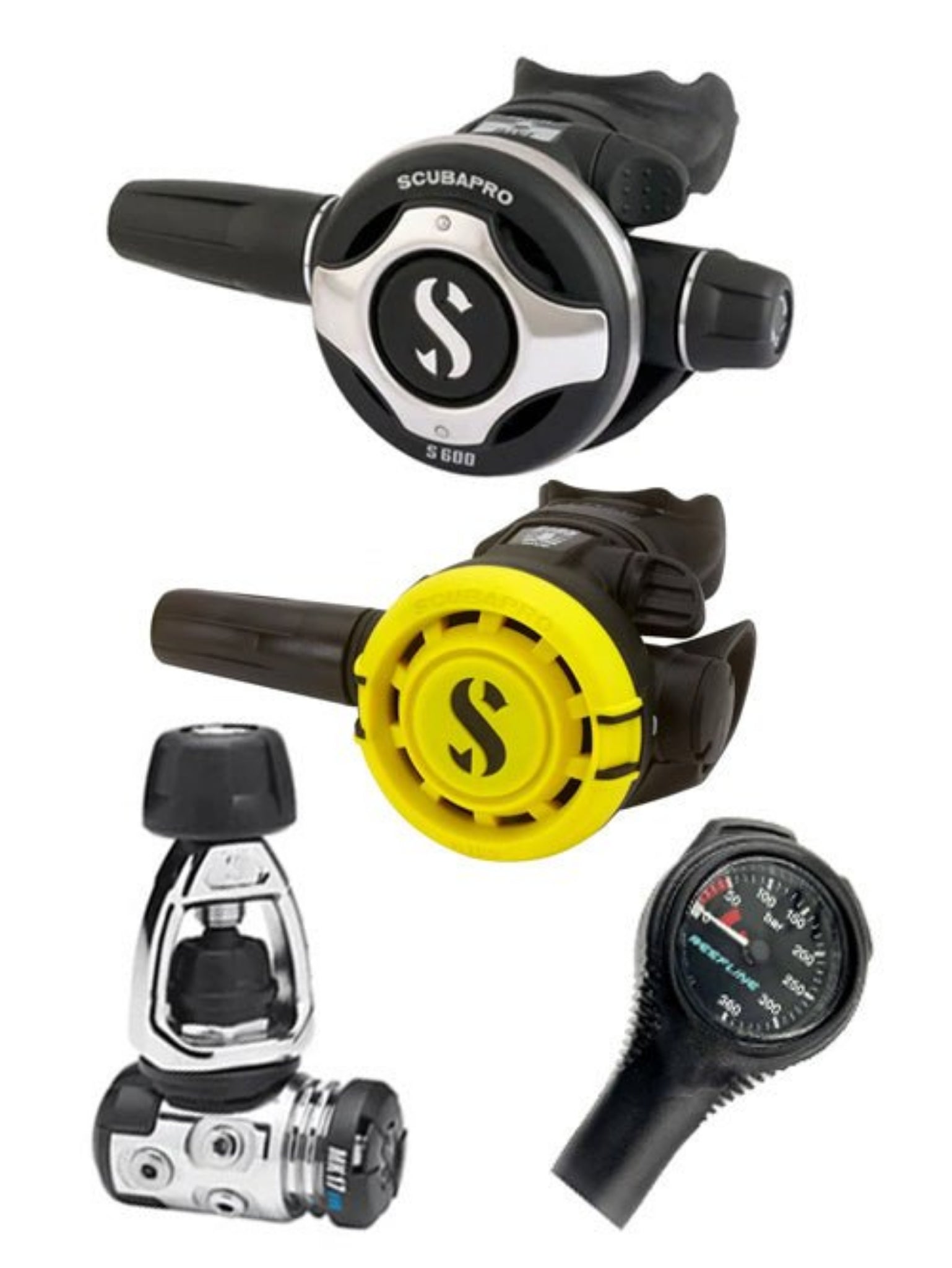 Scubapro Regulator Set: MK17 Evo2 | S600 | Octopus + Free Cressi SPG - Infinity DiveScubapro Regulator Set: MK17 Evo2 | S600 | Octopus + Free Cressi SPGScubapro