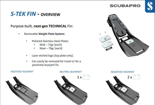 Scubapro S-tek Fin - Infinity DiveScubapro S-tek FinScubapro