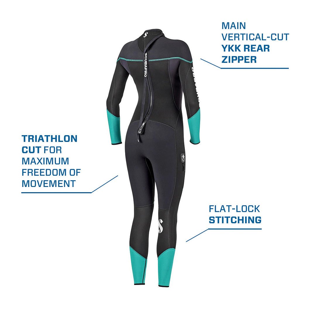 Scubapro Sport Wetsuit 3mm - Women - Infinity DiveScubapro Sport Wetsuit 3mm - WomenScubapro