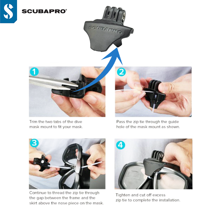 Scubapro GoPro Mask Mount New Version