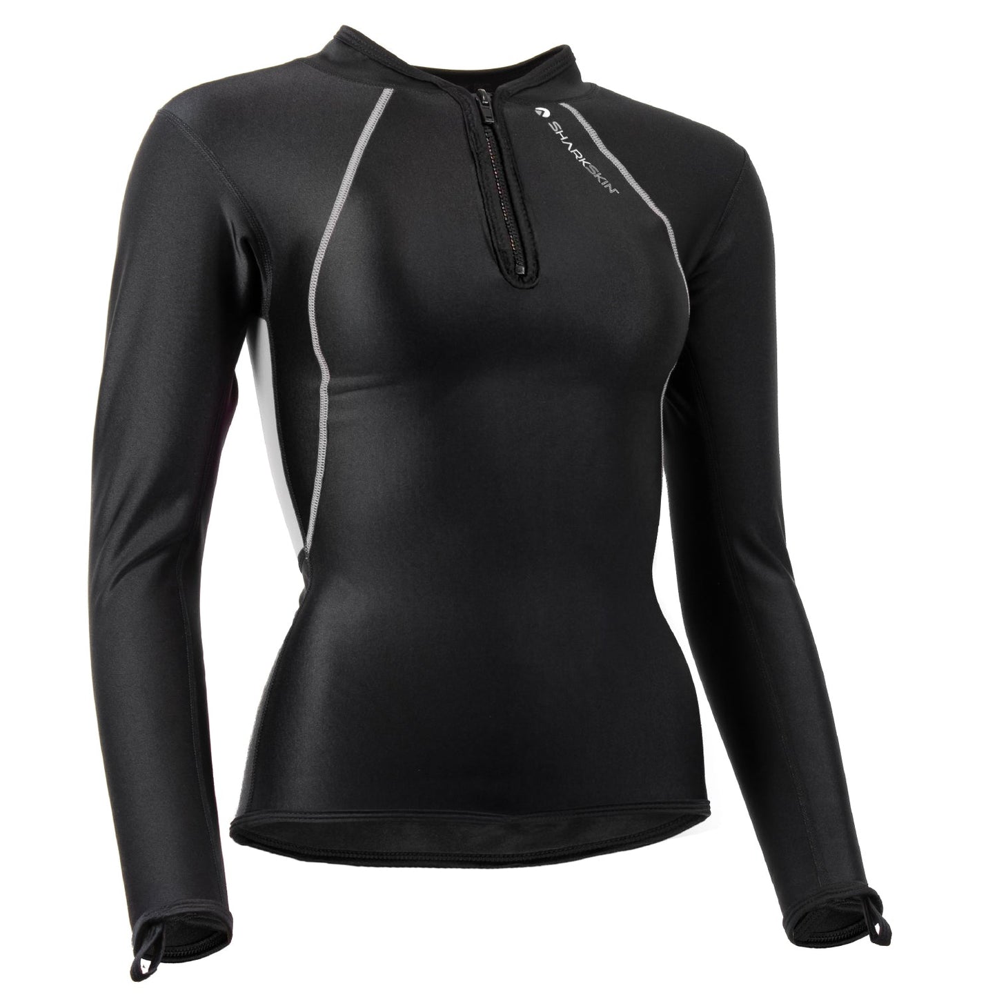 Sharkskin Chillproof Long Sleeve Chest Zip Top - Women - Infinity DiveSharkskin Chillproof Long Sleeve Chest Zip Top - WomenSharkskin