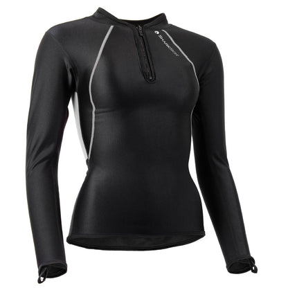 Sharkskin Chillproof Long Sleeve Chest Zip Top - Women - Infinity DiveSharkskin Chillproof Long Sleeve Chest Zip Top - WomenSharkskin