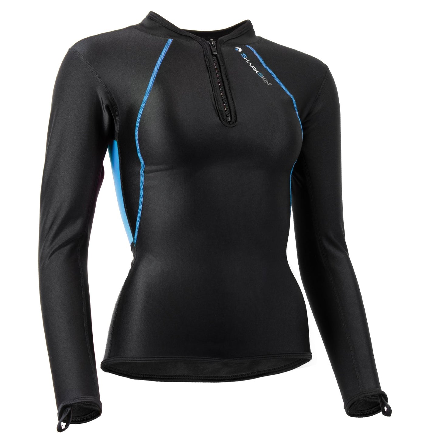 Sharkskin Chillproof Long Sleeve Chest Zip Top - Women - Infinity DiveSharkskin Chillproof Long Sleeve Chest Zip Top - WomenSharkskin
