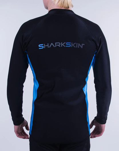 Sharkskin Chillproof Long Sleeve Full Zip Top - Men - Infinity DiveSharkskin Chillproof Long Sleeve Full Zip Top - MenSharkskin