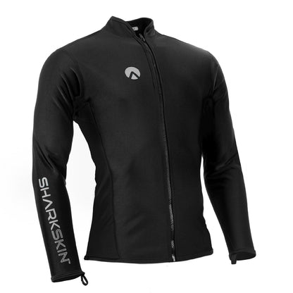 Sharkskin Chillproof Long Sleeve Full Zip Top - Men - Infinity DiveSharkskin Chillproof Long Sleeve Full Zip Top - MenSharkskin