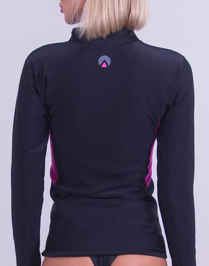 Sharkskin Chillproof Long Sleeve Full Zip Top - Women - Infinity DiveSharkskin Chillproof Long Sleeve Full Zip Top - WomenSharkskin