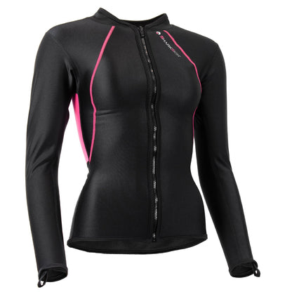 Sharkskin Chillproof Long Sleeve Full Zip Top - Women - Infinity DiveSharkskin Chillproof Long Sleeve Full Zip Top - WomenSharkskin