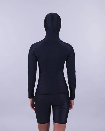 Sharkskin Chillproof Long Sleeve Hooded Top - Women - Infinity DiveSharkskin Chillproof Long Sleeve Hooded Top - WomenSharkskin