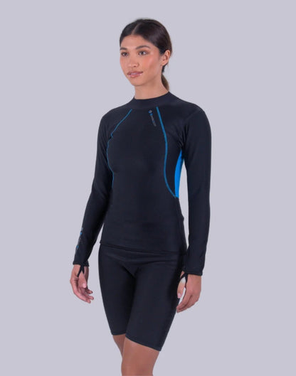 Sharkskin Chillproof Long Sleeve Top - Women - Infinity DiveSharkskin Chillproof Long Sleeve Top - WomenSharkskin
