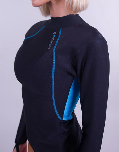 Sharkskin Chillproof Long Sleeve Top - Women - Infinity DiveSharkskin Chillproof Long Sleeve Top - WomenSharkskin