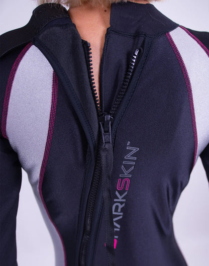 Sharkskin Chillproof Rear Full Zip Suit - Women - Infinity DiveSharkskin Chillproof Rear Full Zip Suit - WomenSharkskin