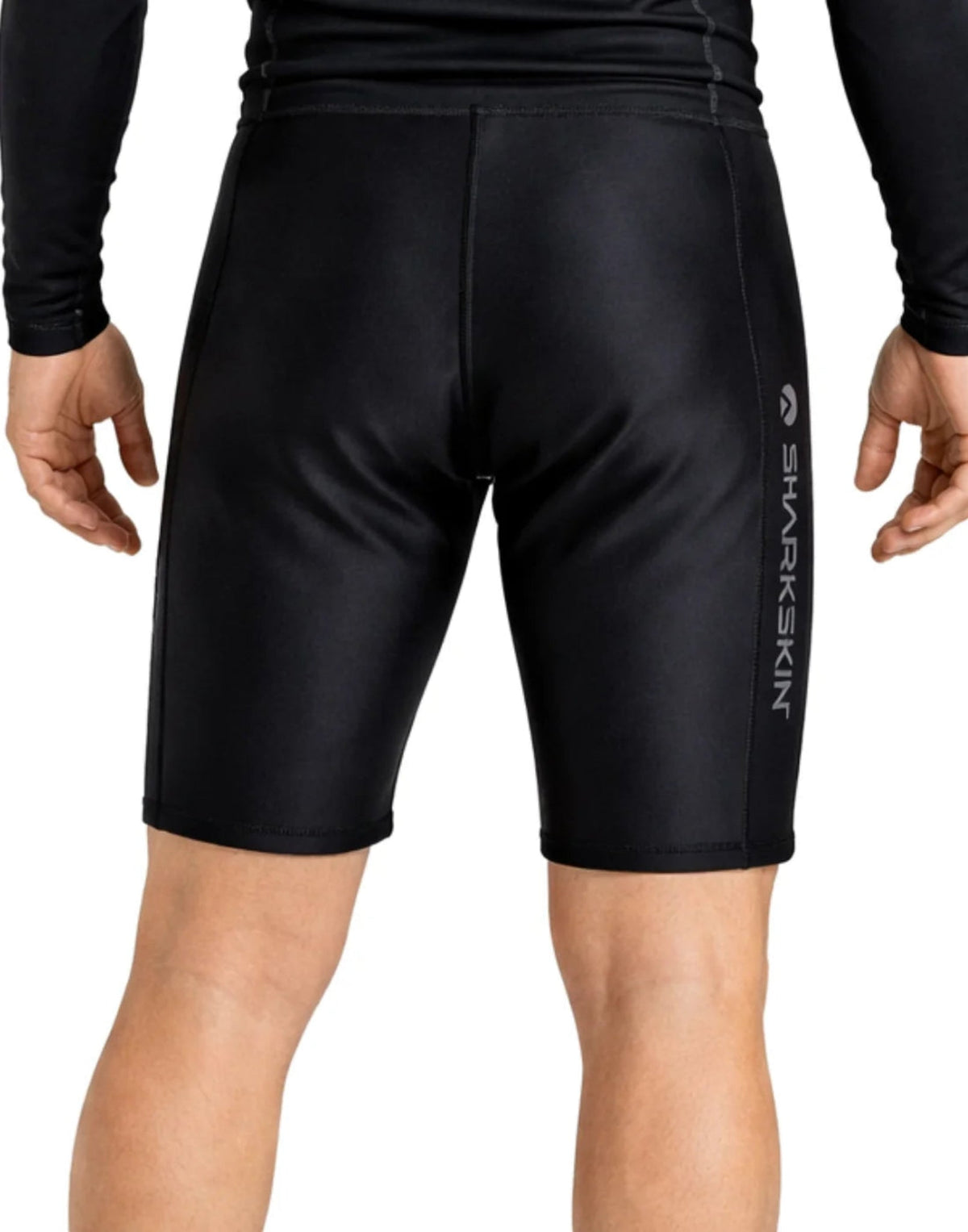 Sharkskin Chillproof Short Pants - Black - Men - Infinity DiveSharkskin Chillproof Short Pants - Black - MenSharkskin