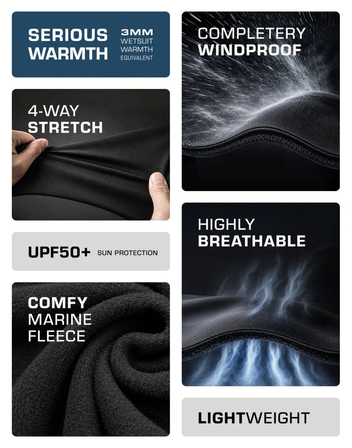 Sharkskin Chillproof Short Pants - Black - Men - Infinity DiveSharkskin Chillproof Short Pants - Black - MenSharkskin