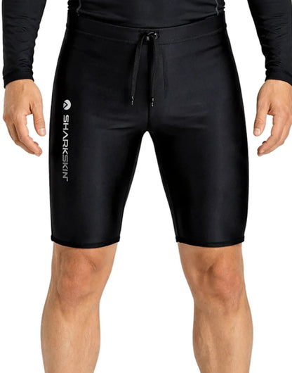 Sharkskin Chillproof Short Pants - Black - Men - Infinity DiveSharkskin Chillproof Short Pants - Black - MenSharkskin
