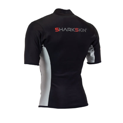 Sharkskin Chillproof Short Sleeve Chest Zip Top - Men - Infinity DiveSharkskin Chillproof Short Sleeve Chest Zip Top - MenSharkskin