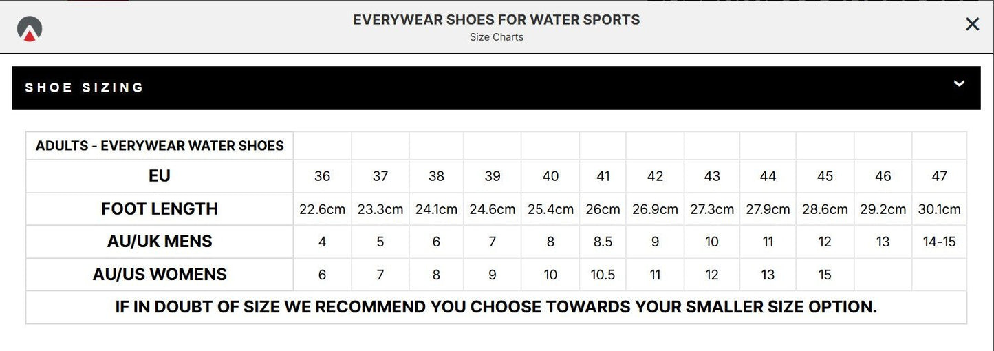 Sharkskin Everywear Shoes for Water Sports - Infinity DiveSharkskin Everywear Shoes for Water SportsSharkskin