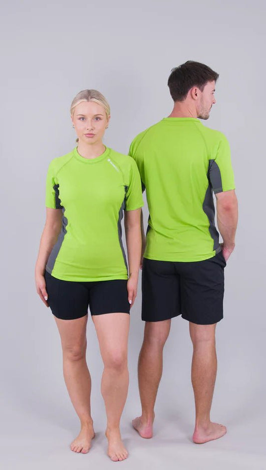 Sharkskin Rapid Dry Rashie Short Sleeve Top - Unisex - Infinity DiveSharkskin Rapid Dry Rashie Short Sleeve Top - Unisexsharkskin