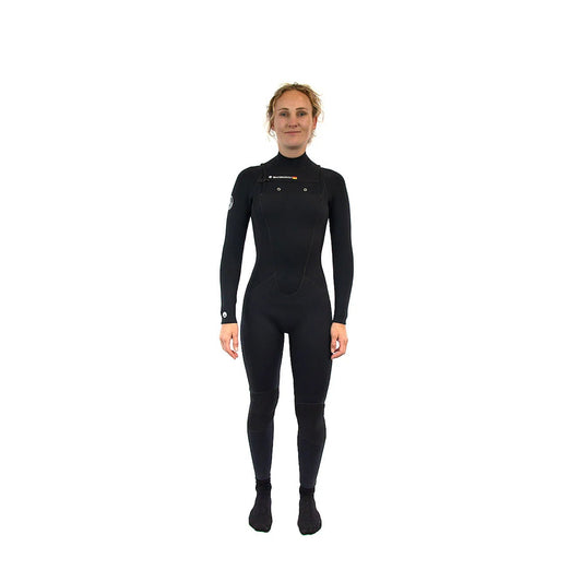 Sharkskin SLSA Neoprene Chest Zip 3mm Steamer - Women - Infinity DiveSharkskin SLSA Neoprene Chest Zip 3mm Steamer - WomenSharkskin