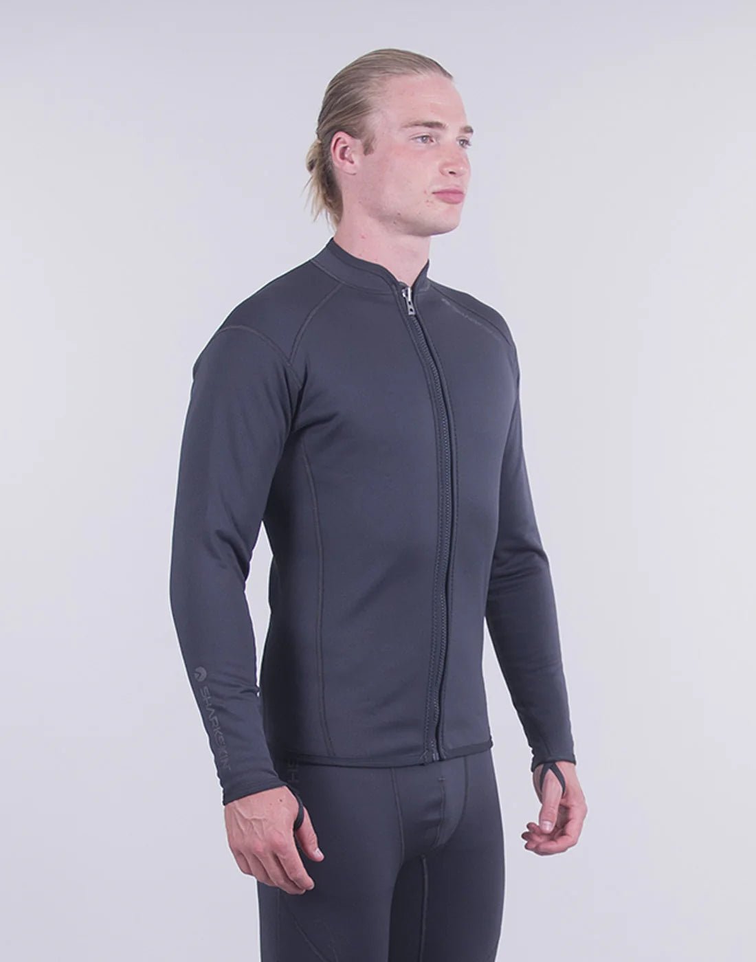 Sharkskin T2 Chillproof Long Sleeve Full Zip Top - Men - Infinity DiveSharkskin T2 Chillproof Long Sleeve Full Zip Top - MenSharkskin