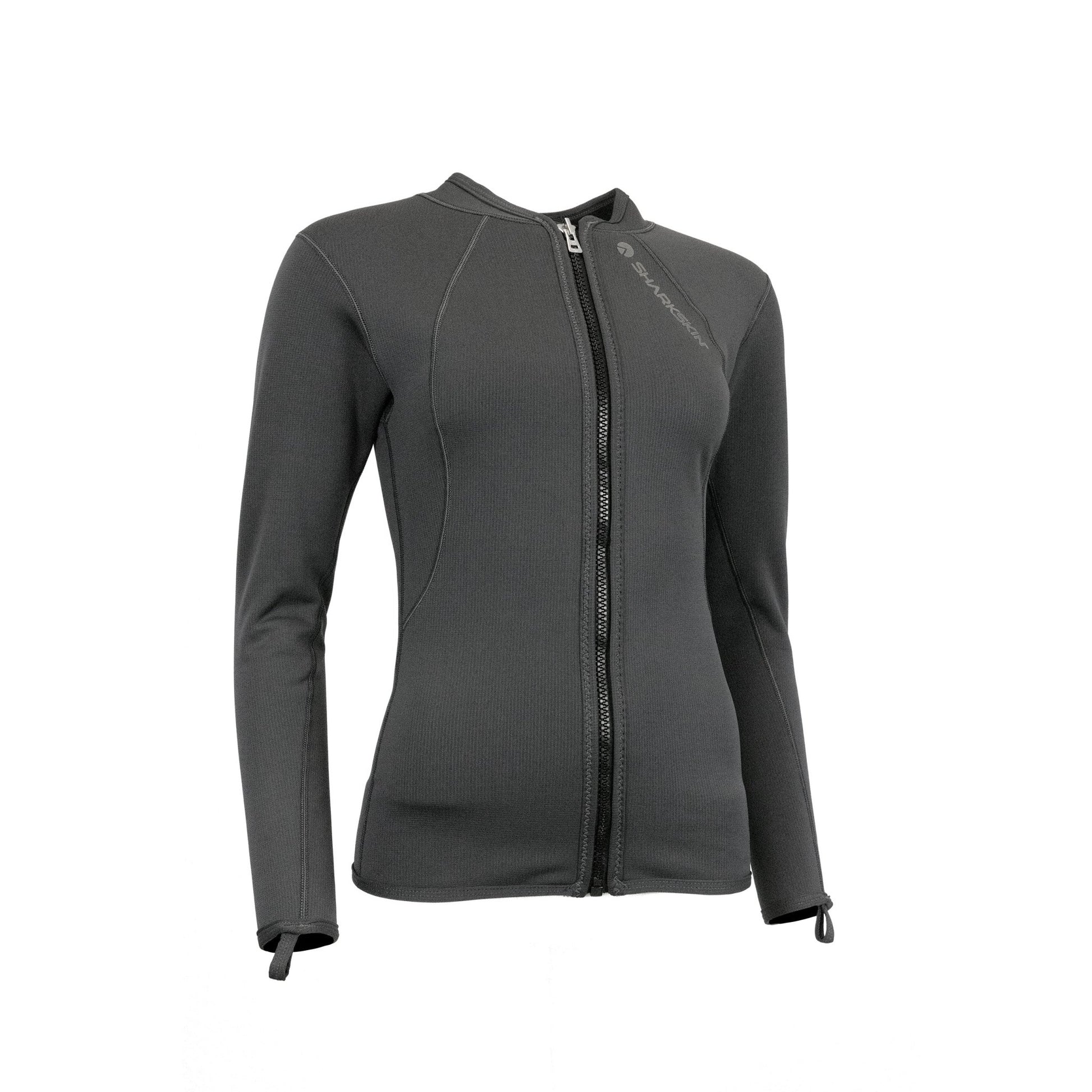 Sharkskin T2 Chillproof Long Sleeve Full Zip Top - Women - Infinity DiveSharkskin T2 Chillproof Long Sleeve Full Zip Top - WomenSharkskin