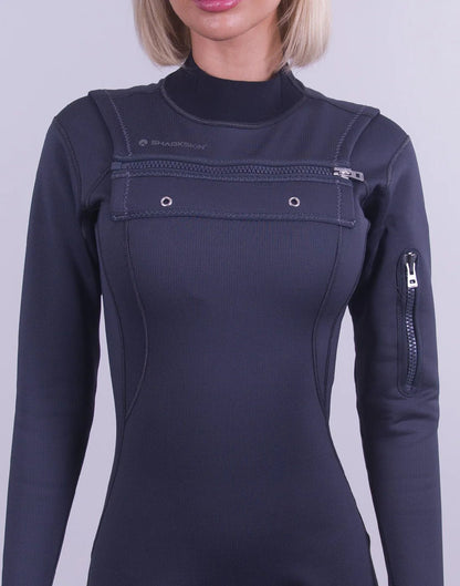 Sharkskin T2 Chillproof Suit Chest Zip - Women - Infinity DiveSharkskin T2 Chillproof Suit Chest Zip - WomenSharkskin