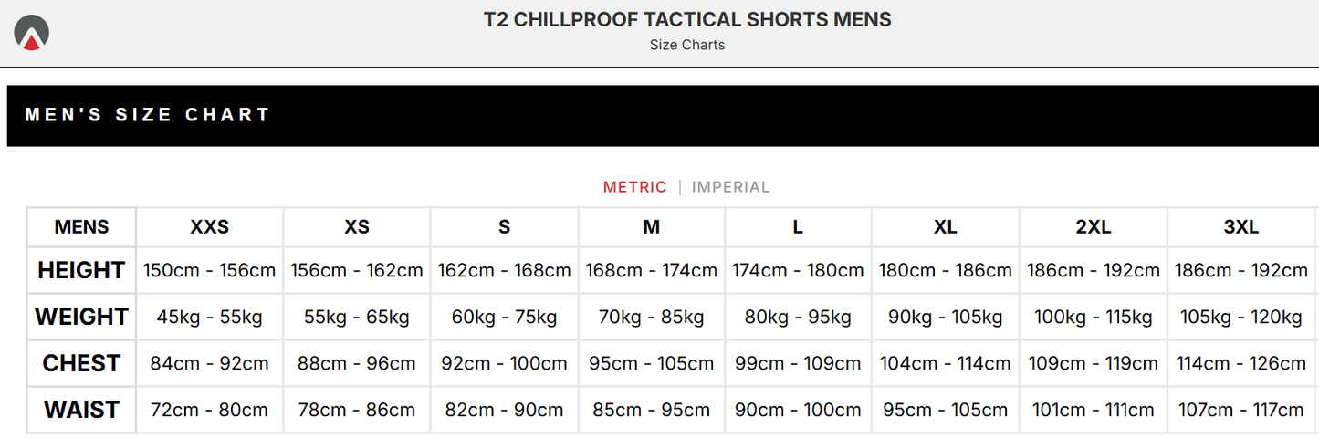 Sharkskin T2 Chillproof Tactical Shorts - Men - Infinity DiveSharkskin T2 Chillproof Tactical Shorts - MenSharkskin