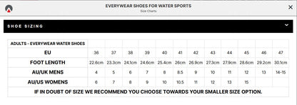 Sharkskin Everywear Shoes for Water Sports
