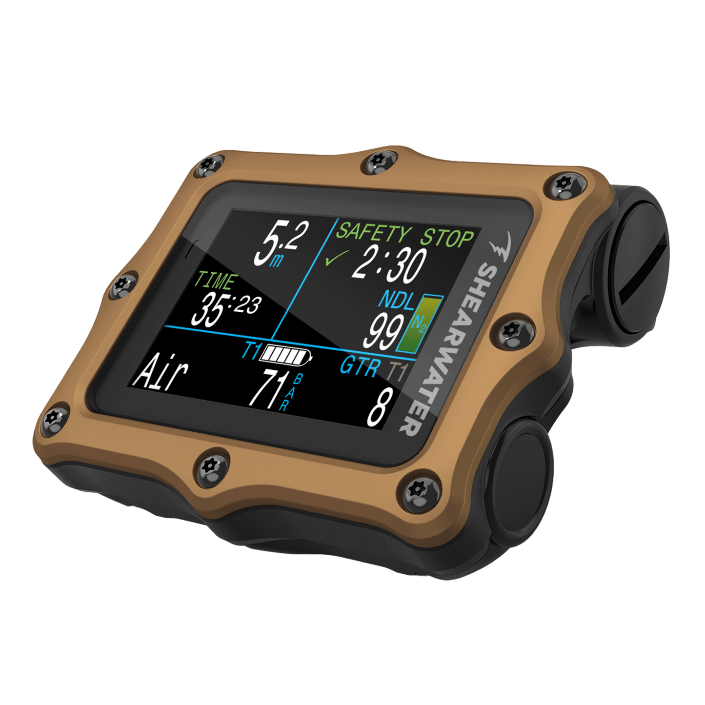 Shearwater Perdix 2 Ti Dive Computer - Infinity DiveShearwater Perdix 2 Ti Dive ComputerShearwater