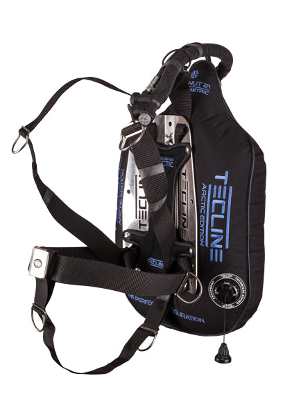 Tecline Peanut 21 BC System (21kg/ 46lbs) Arctic DIR Set - Weight 4.95kg