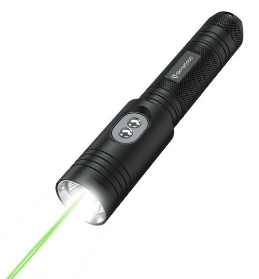 Skywoods D6GL Pro USB Charge Dive Torch with Laser - 1200 Lumens - Infinity DiveSkywoods D6GL Pro USB Charge Dive Torch with Laser - 1200 LumensSkywoods