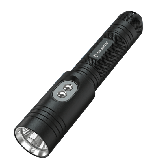 Skywoods D6GL Pro USB Charge Dive Torch with Laser - 1200 Lumens - Infinity DiveSkywoods D6GL Pro USB Charge Dive Torch with Laser - 1200 LumensSkywoods