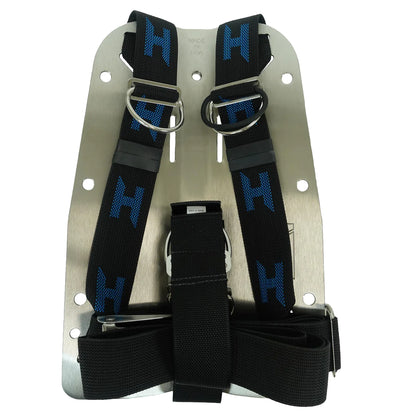Halcyon Backplate with Harness - Aluminium/ Stainless Steel