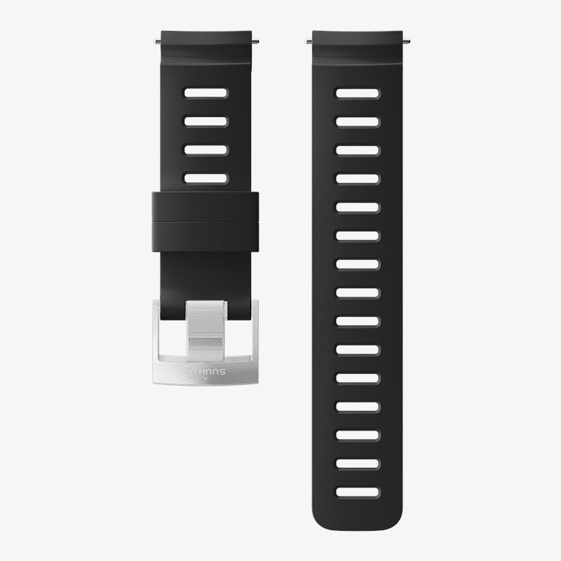 Suunto 24mm Dive 1 Silicone Strap Steel - Size M - Infinity DiveSuunto 24mm Dive 1 Silicone Strap Steel - Size MSuunto