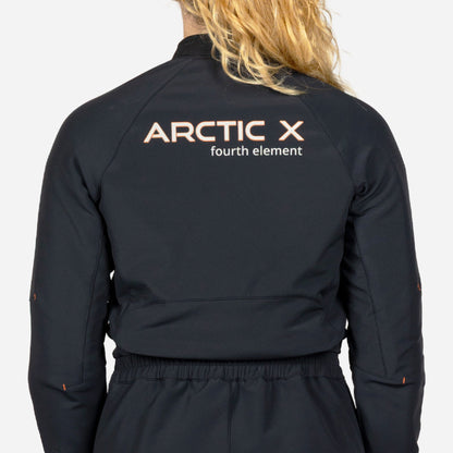 Fourth Element Arctic X One Piece thermal drysuit undergarment with full-length front zip and ergonomic fit