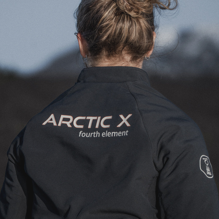 Fourth Element Arctic X One Piece thermal drysuit undergarment with full-length front zip and ergonomic fit